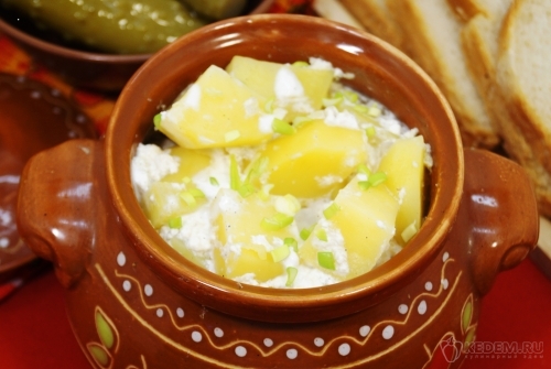 Картошка в горшочках в духовке