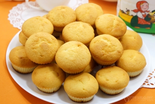 Кексы из манки
