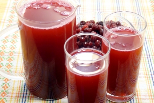 Клюквенный морс