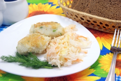 Котлеты из картофельного пюре