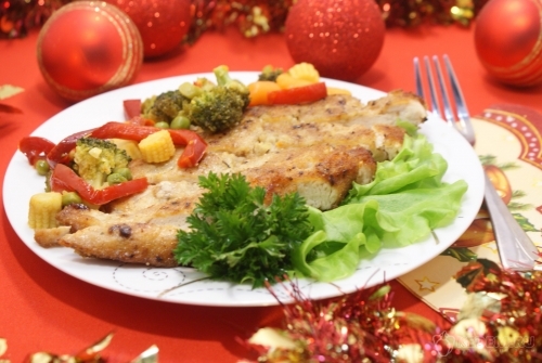 Куриная грудка в панировке