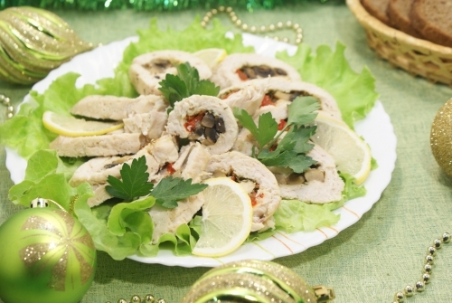 Куриный рулет