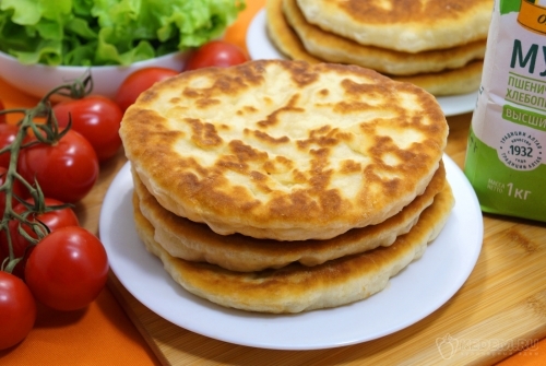 Лепешки на кефире