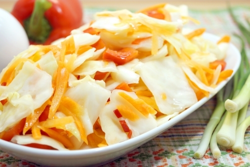 Маринованная капуста быстрого приготовления Провансаль