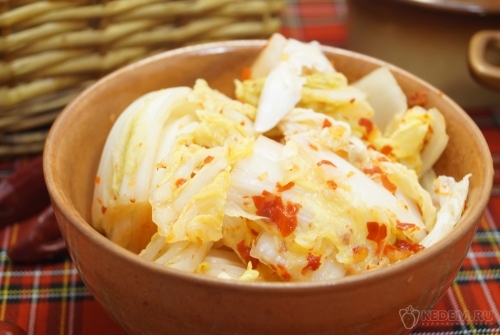 Пекинская капуста по-корейски быстрого приготовления