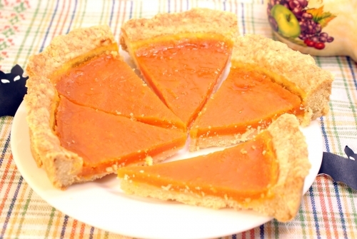 Пирог с начинкой из тыквы