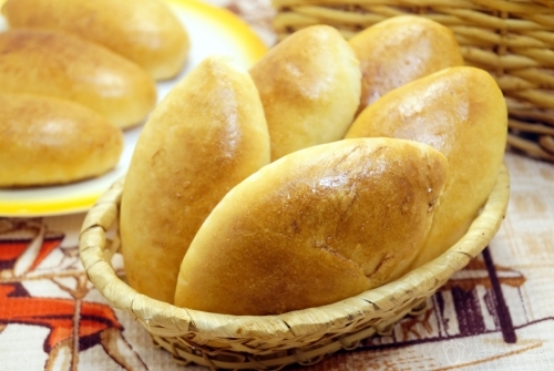 Пирожки с капустой в духовке