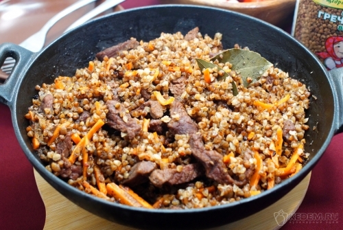 Плов с гречкой
