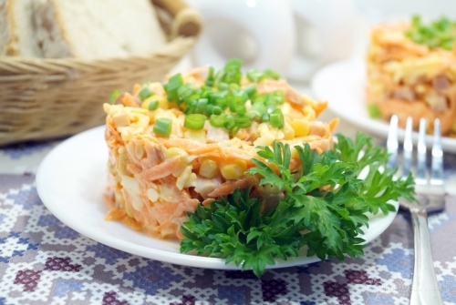 Салат из моркови Кайри