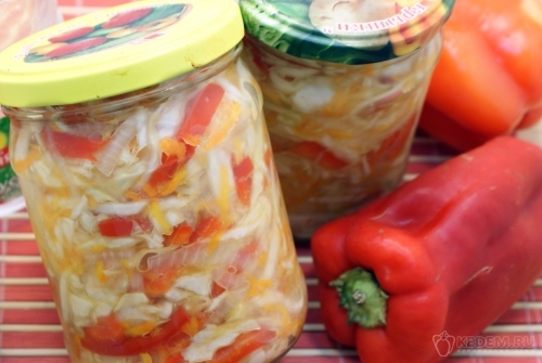 Салат овощной на зиму