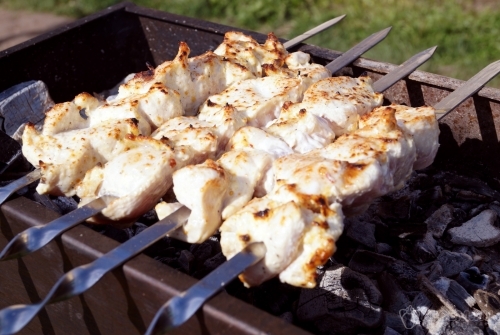 Шашлык из курицы