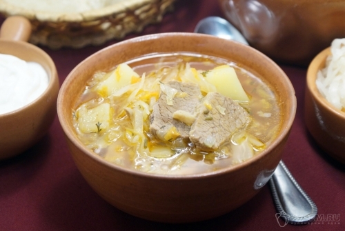 Щи из квашеной капусты