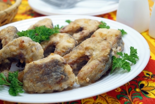 Щука жареная на сковороде