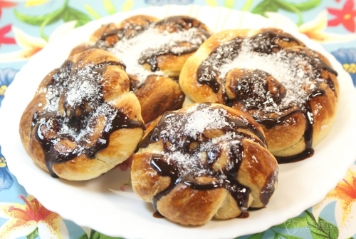 Слоёные булочки