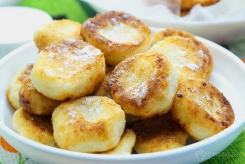 Сырники из творога на сковороде