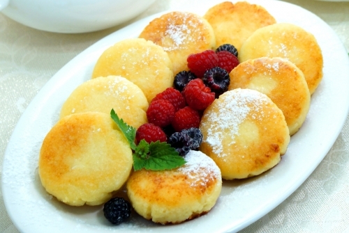 Сырники с манкой