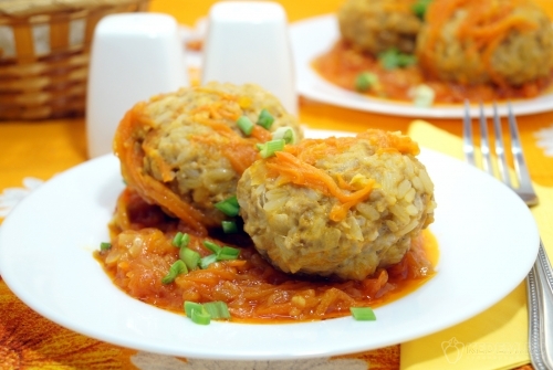Ёжики из фарша с рисом