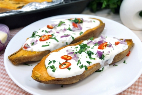 Запеченный батат