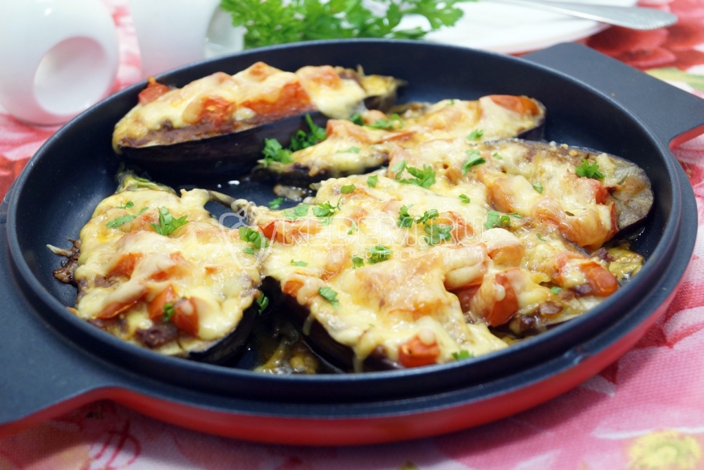 Баклажаны с сыром в духовке