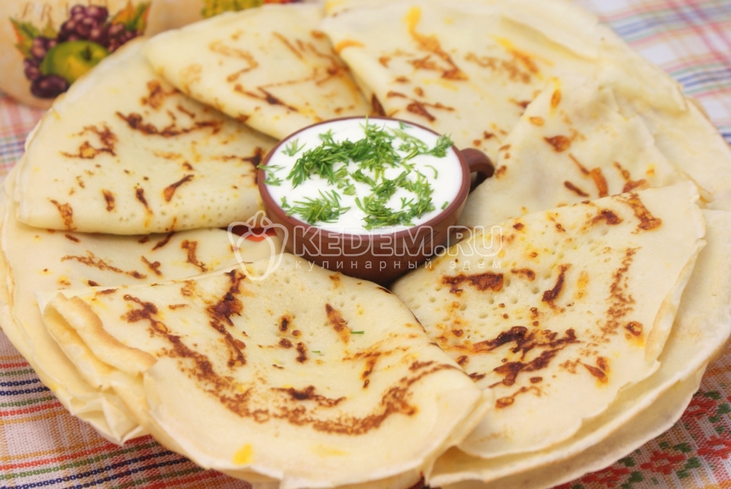 Блины сырные
