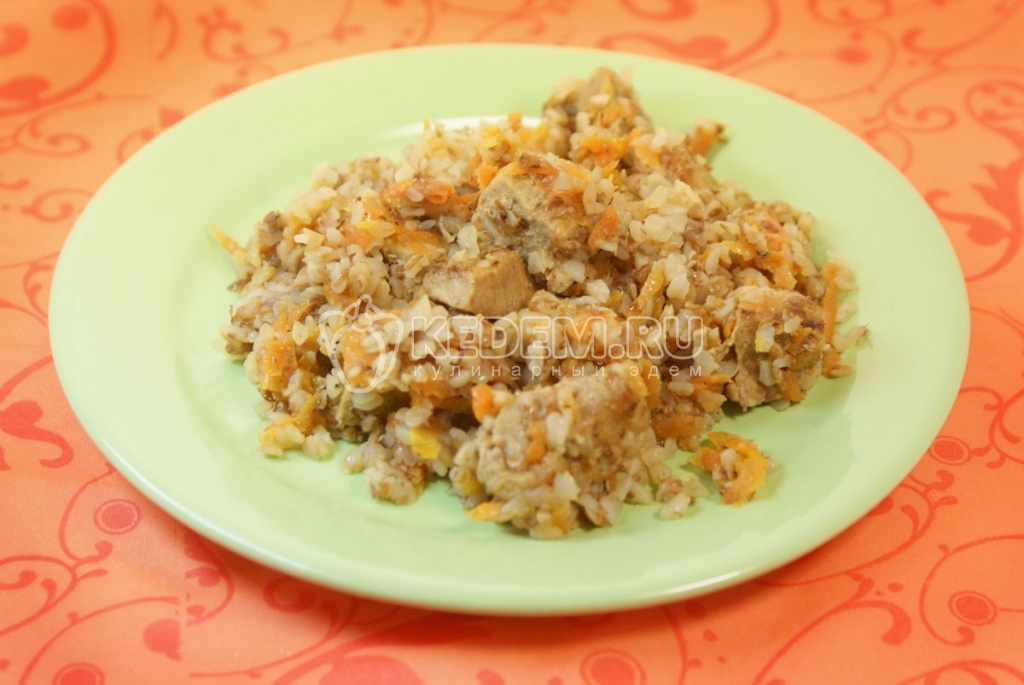 Гречневая каша с мясом