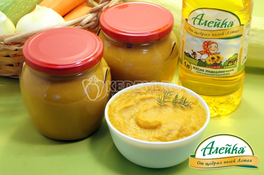 Кабачковая икра на зиму