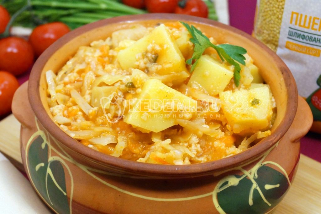 Капустняк с пшеном