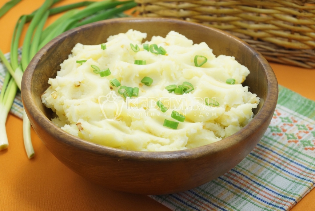 Картофельное пюре с луком