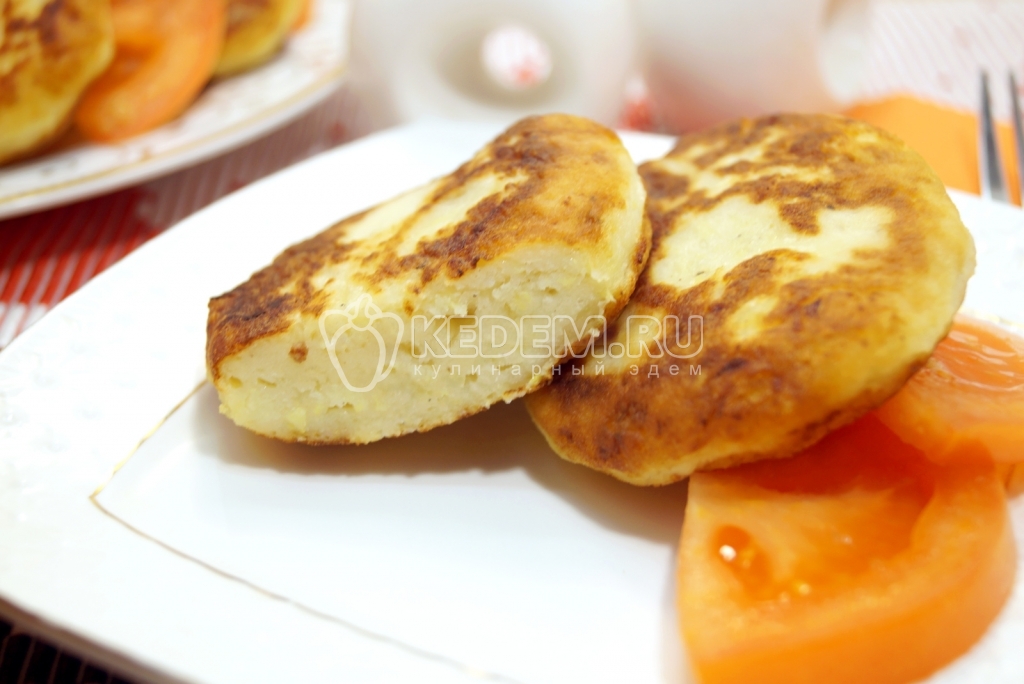 Картофельные котлеты с белокочанной капустой