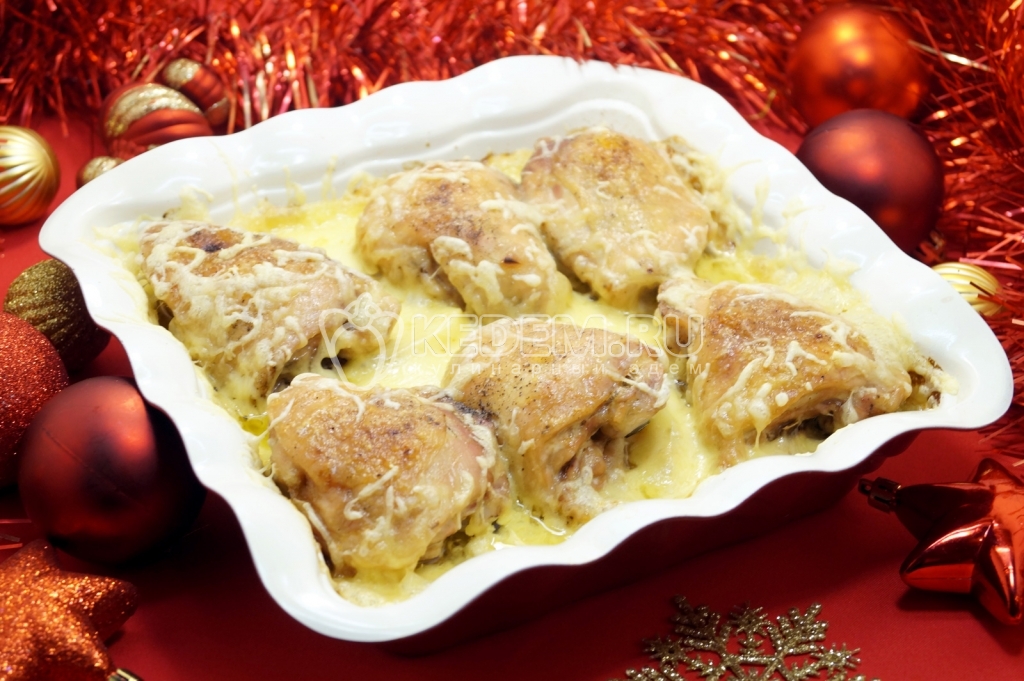 Курица с картошкой Праздничная