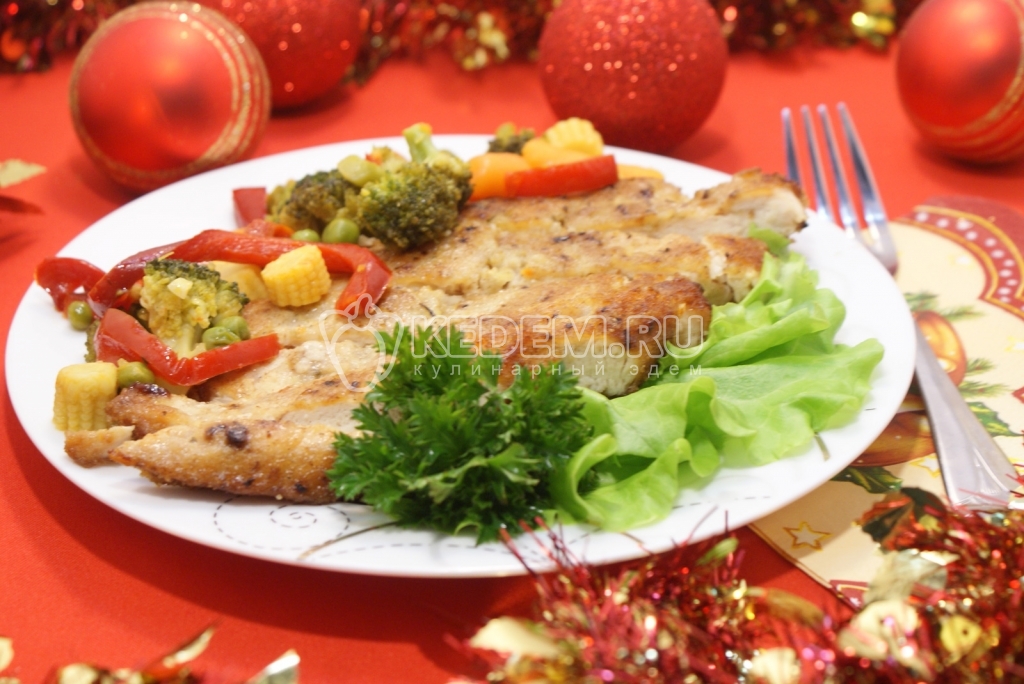 Куриная грудка в панировке