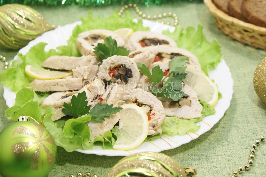 Куриный рулет