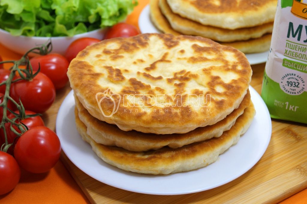 Лепешки на кефире