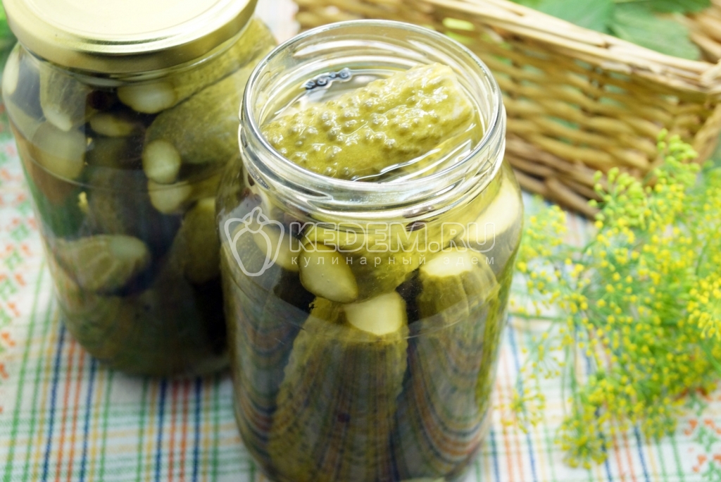 Маринованные огурцы с уксусом на зиму