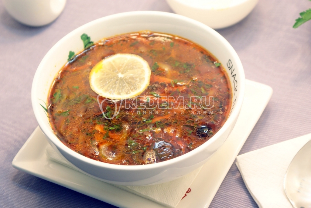 Мясная солянка