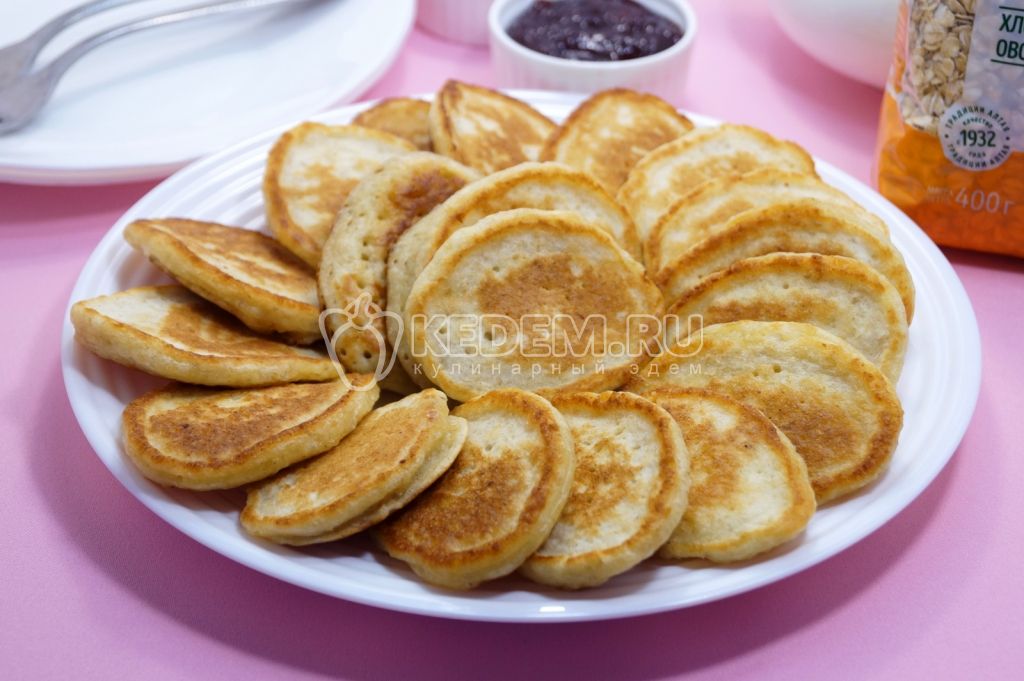 Овсяные оладьи