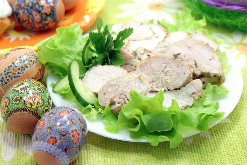 Пастрома из курицы