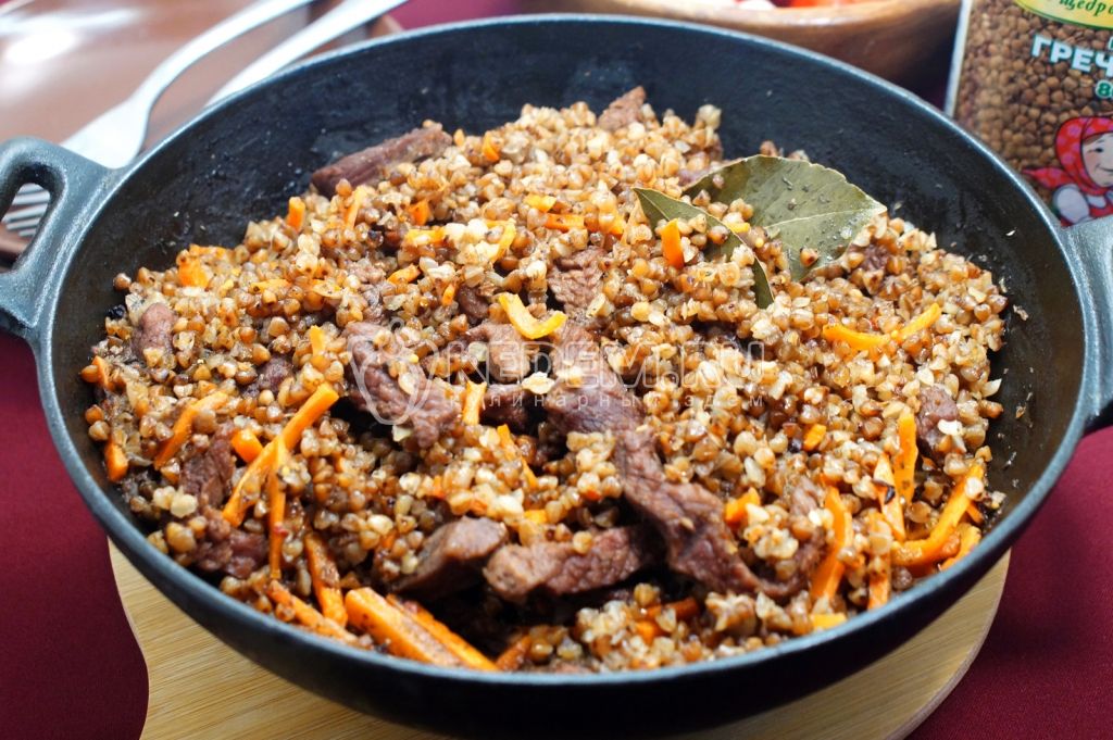 Плов с гречкой