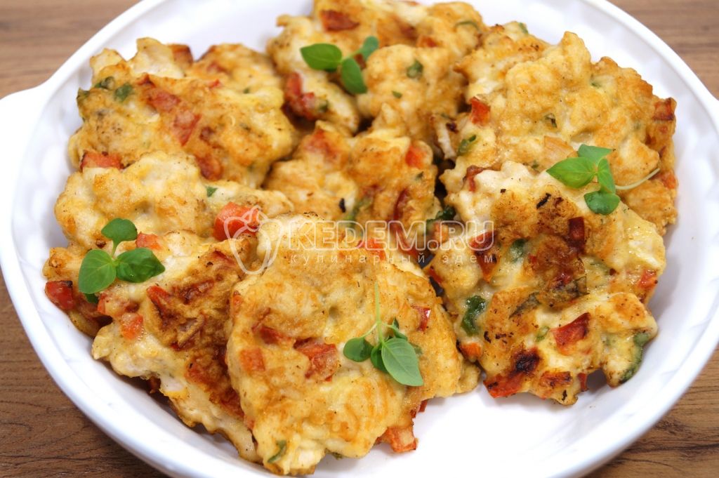 Рубленые куриные котлеты