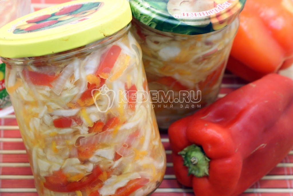Салат овощной на зиму
