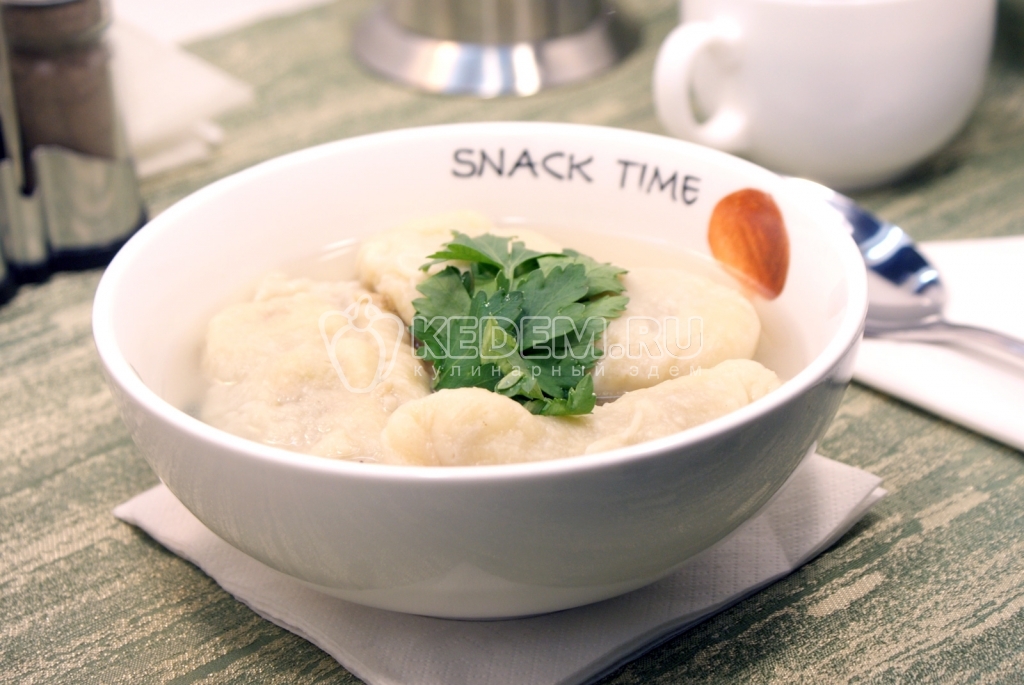 Вареники с картошкой и грибами