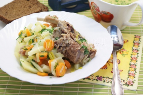 Баранина с картофелем